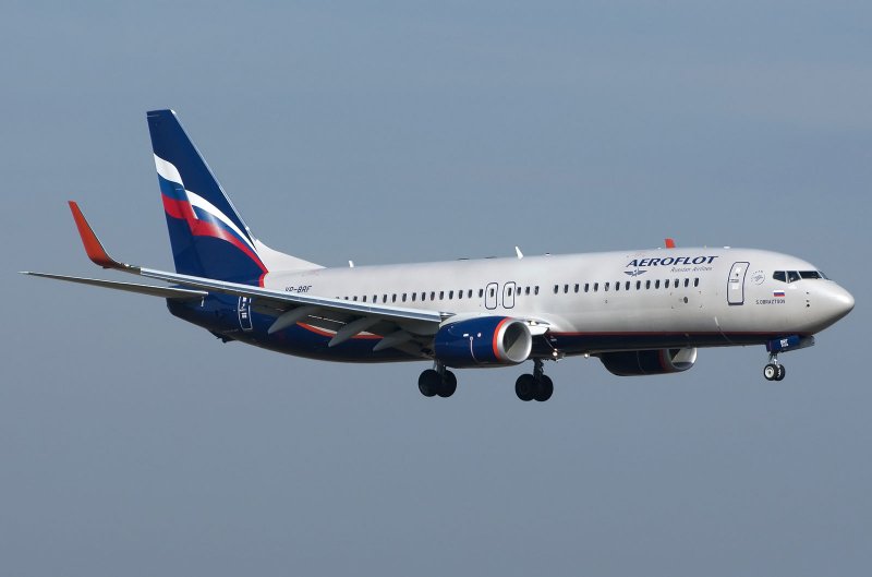 Самолёт Аэрофлота Боинг 737