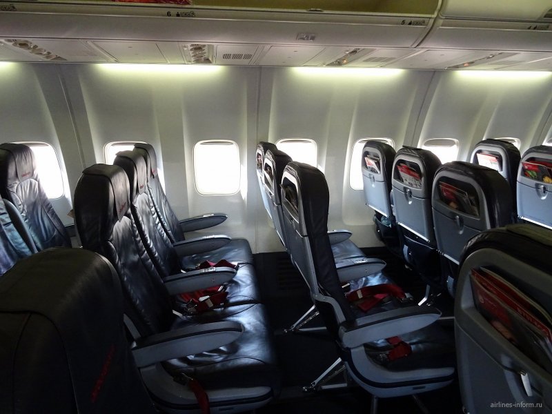 Боинг 737-800 салон