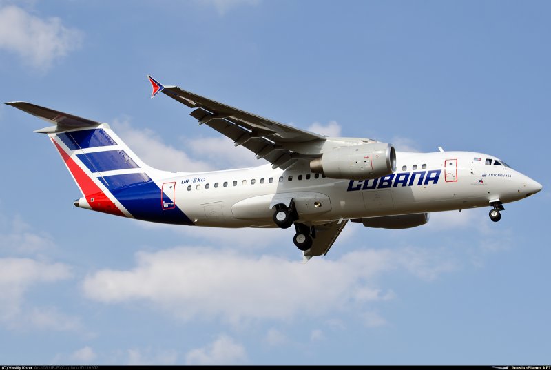 АН 158 Cubana de aviacion