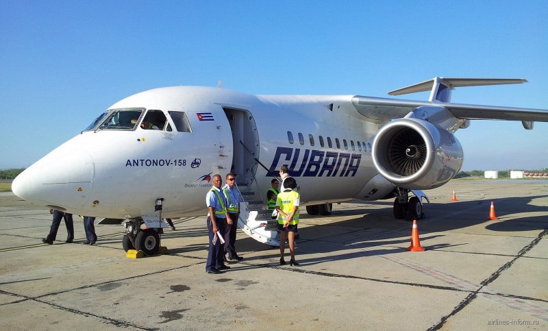 АН 158 Cubana de aviacion