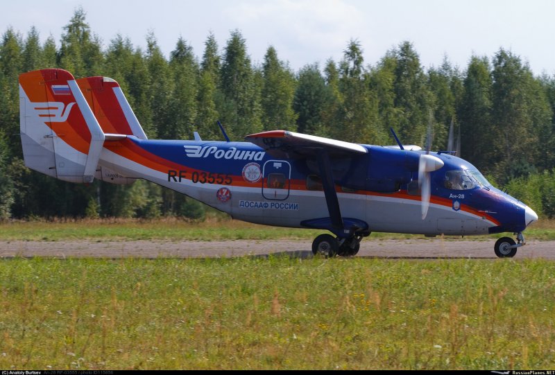 Пассажирский самолет АН-28 Аэрофлот