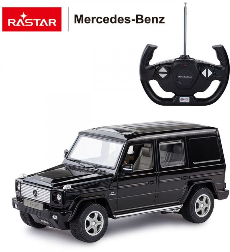 Машина р/у 1:14 Mercedes g55 AMG цвет черный
