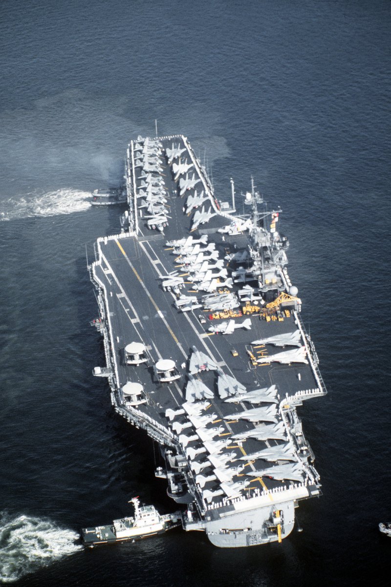 USS Kitty Hawk CV-63