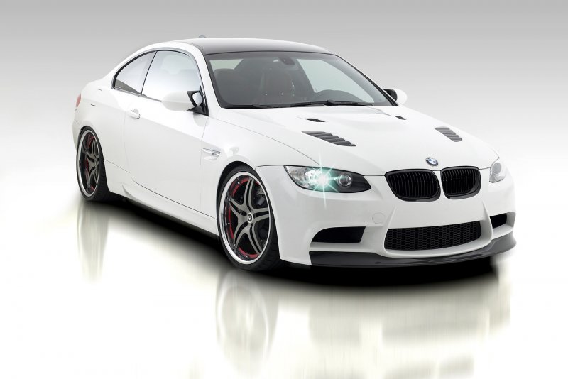 BMW m3 белая