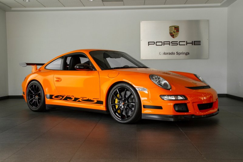 Porsche 911 gt3 RS оранжевый