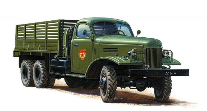 3541 Звезда 1/35 грузовик ЗИС-151