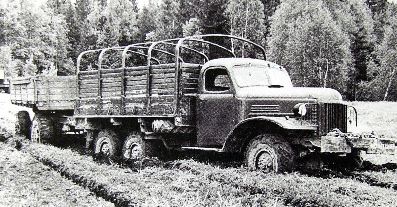ЗИС-151 седельный тягач