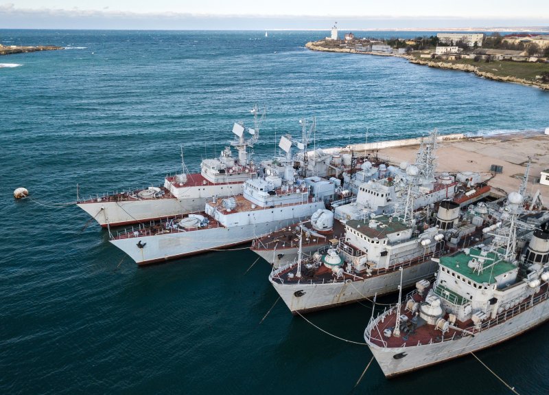 Корабли Украины в Азовском море