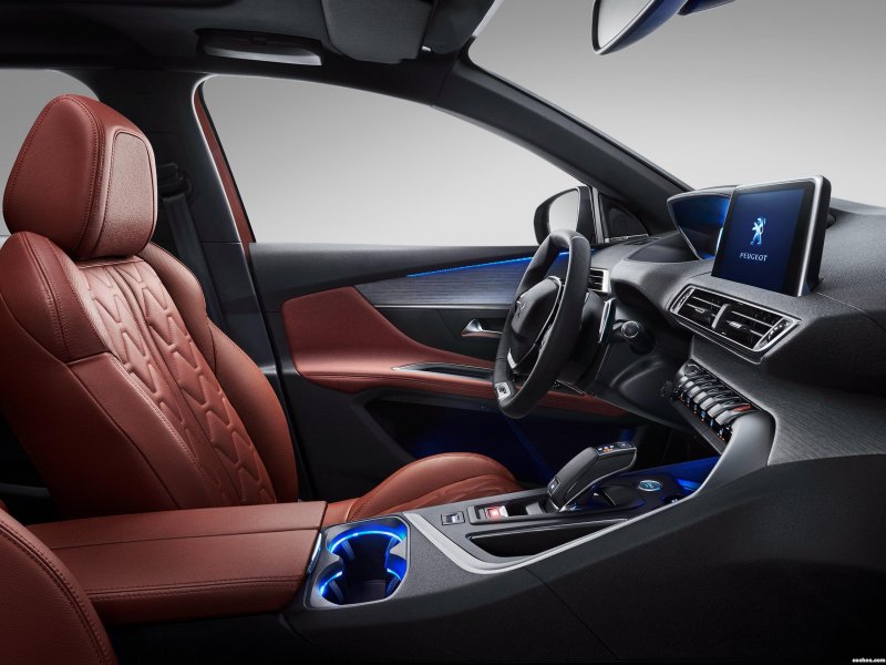 Peugeot 3008 2021 интерьер