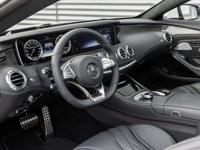 Мерседес s63 Coupe салон