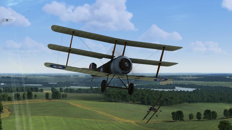 Sopwith Triplane кабина