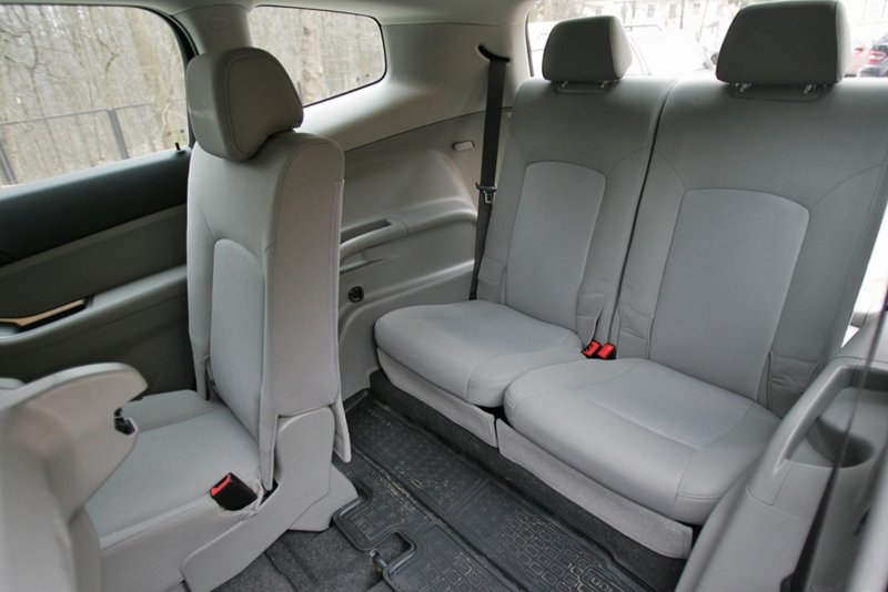 Chevrolet Orlando i третий ряд сидений