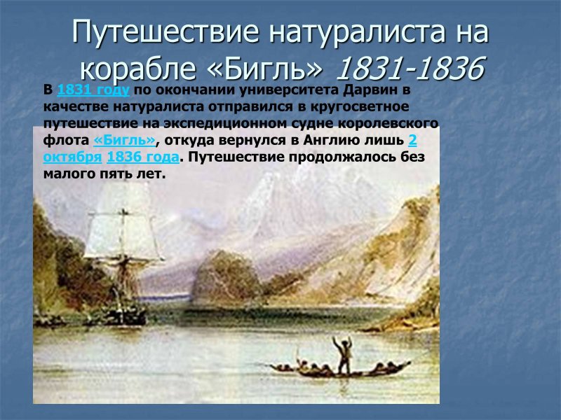 Парусный корабль Бигль