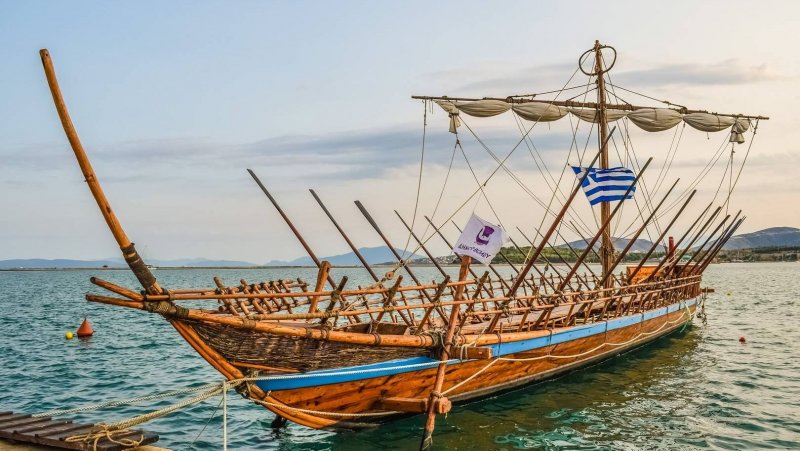 Карфагенский торговый корабль