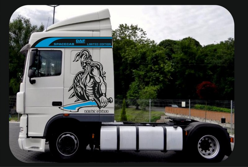 DAF XF 105 наклейки