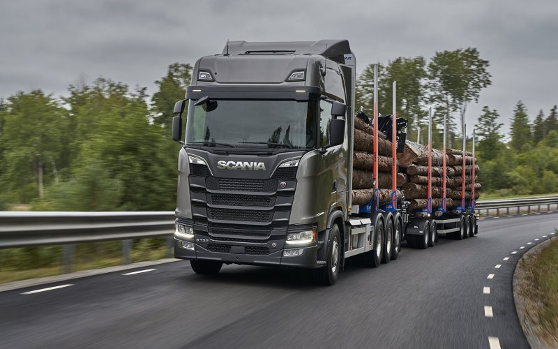 Новый тягач Скания s730