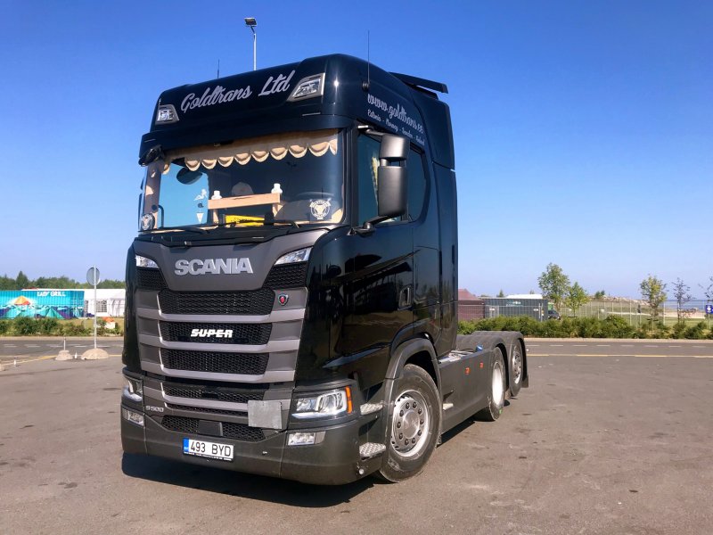 Scania s500 тягач