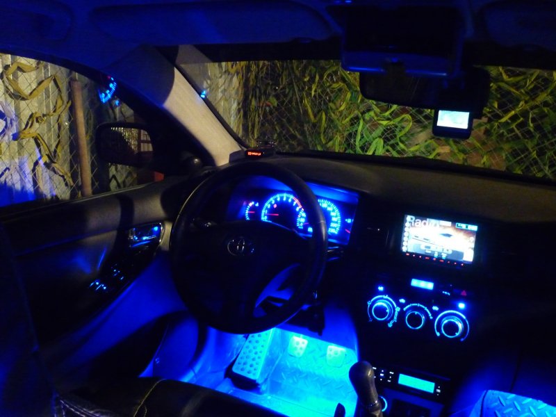 Corolla 120 Пересвет салона