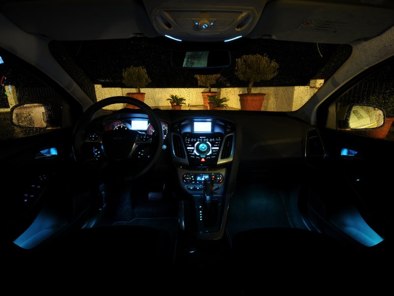 Подсветка салона автомобиля Форд фокус 2