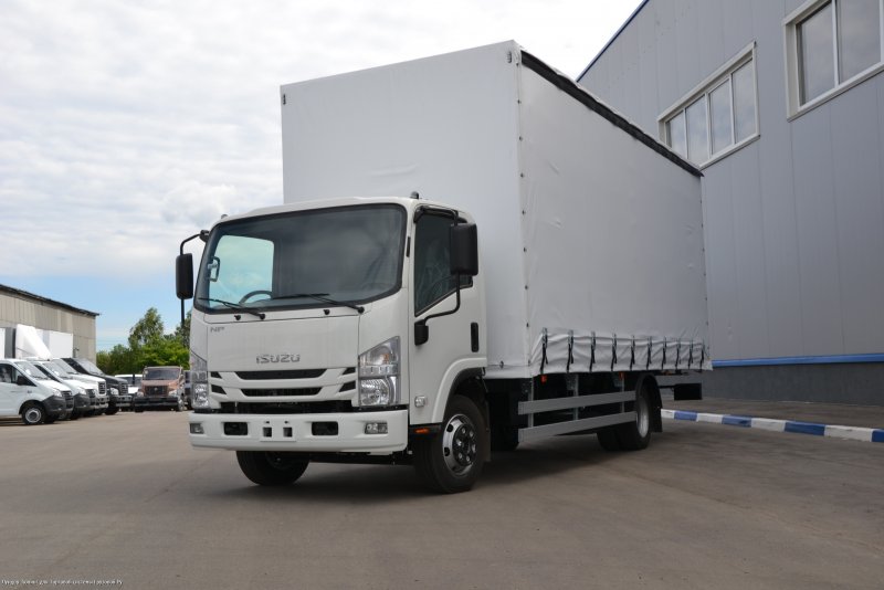 Бортовой автомобиль Isuzu npr75ll
