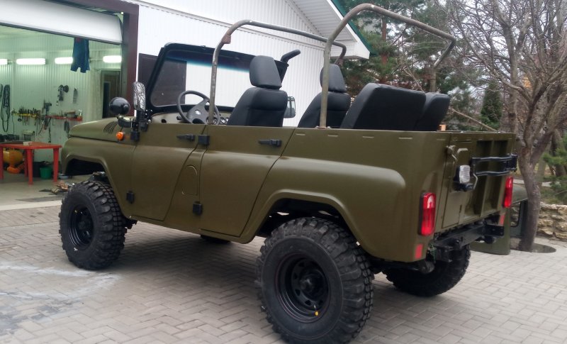 УАЗ-469/3151 без крыши