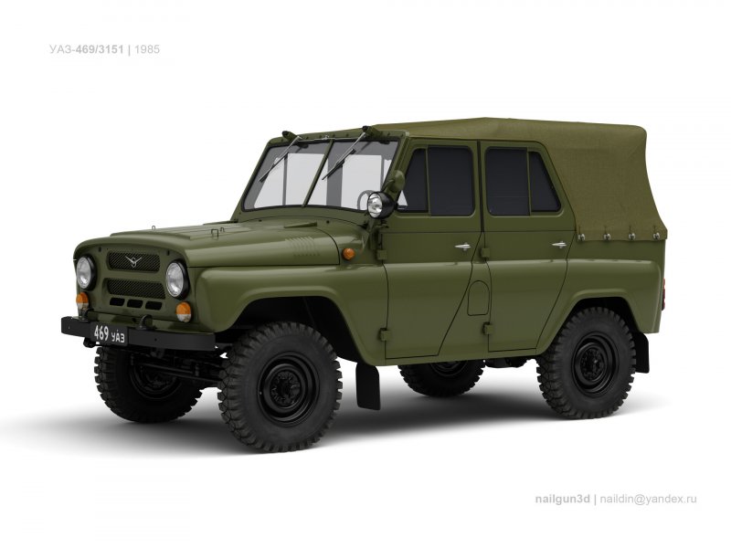 УАЗ 469, 3151, Хантер новый