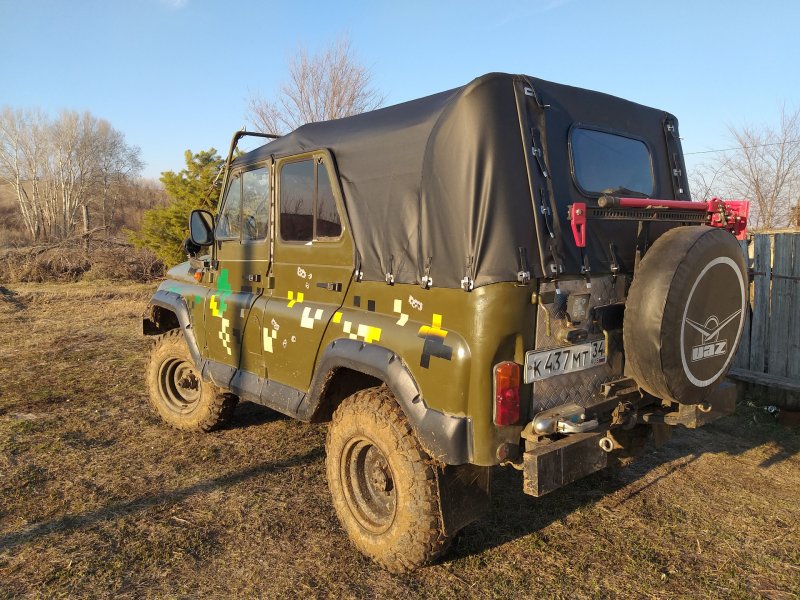 УАЗ Барс 469 тент