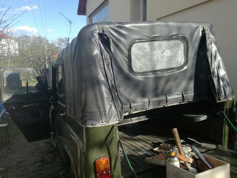 Тент на УАЗ 469 камуфляж