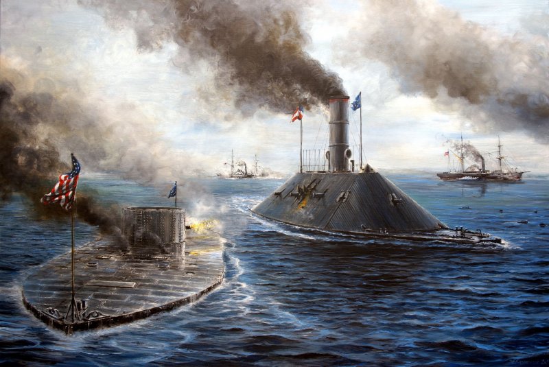 Броненосец Вирджиния 1862