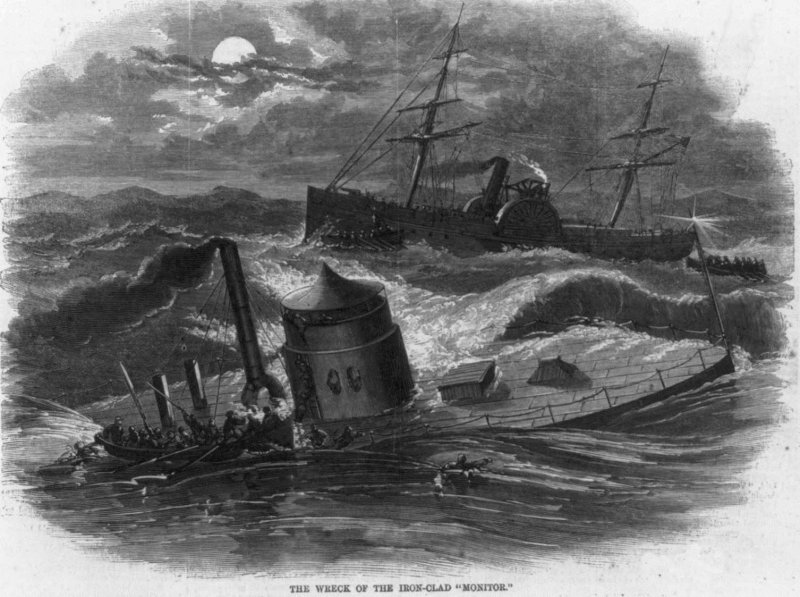 Броненосец монитор 1862