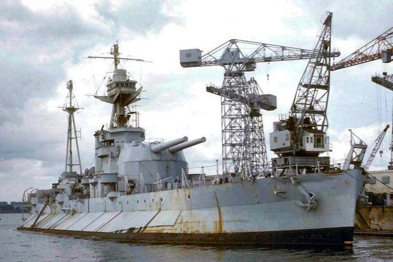 Корабль монитор HMS Abercrombie