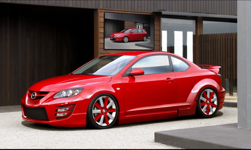 Mazda 3 BK купе