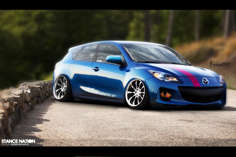 Mazda 3 MPS Blue