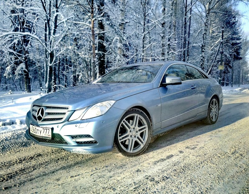 Mercedes e купе 2012