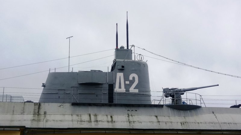 Подлодка музей Петербург с-189