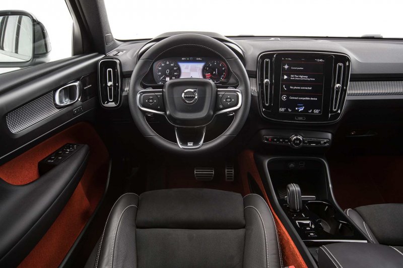 Volvo xc90 r Design 2020 интерьер