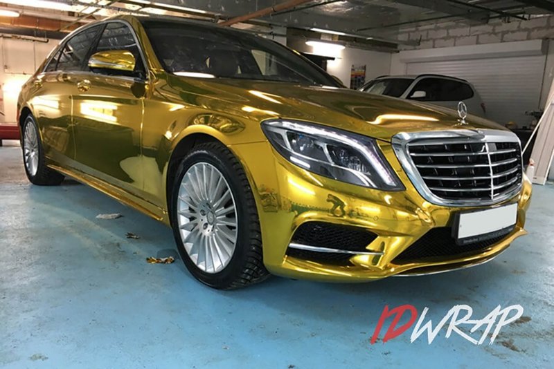 Mercedes Benz w222 Gold