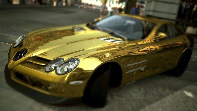 Mercedes SLR MCLAREN Gold