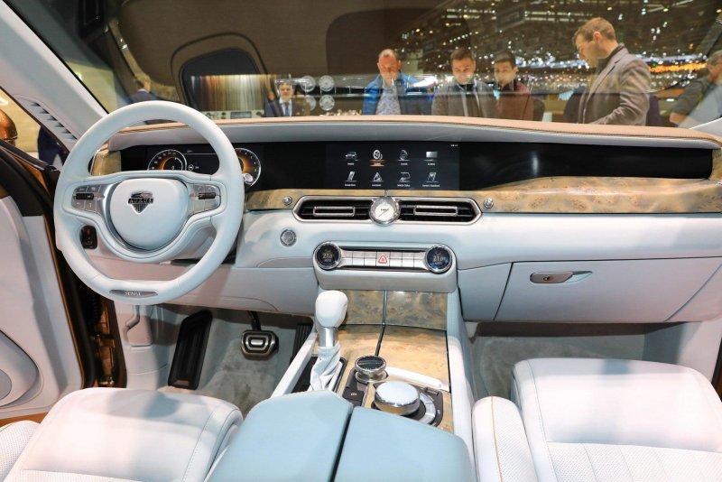 Aurus Senat Limousine l700 салон