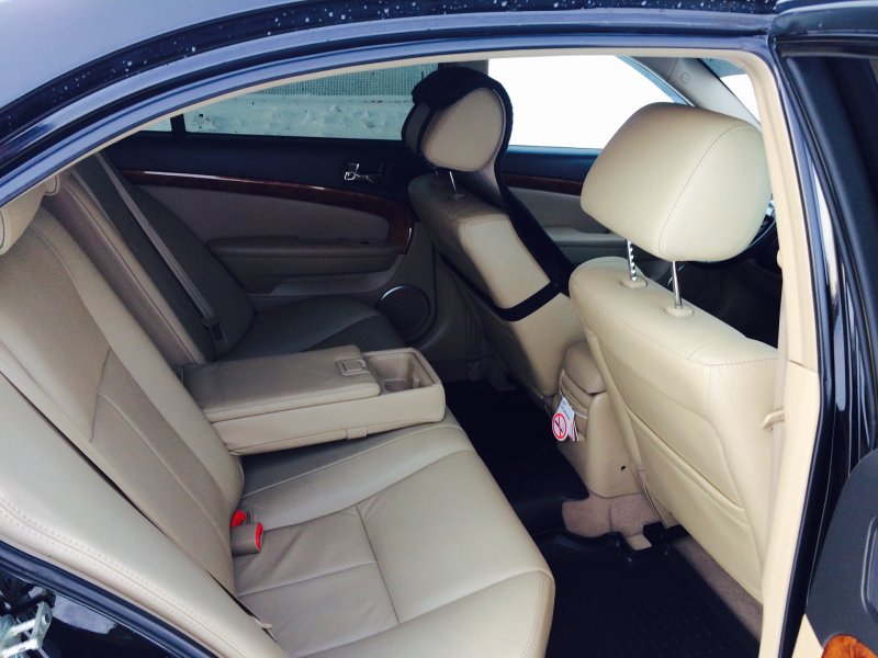 Chevrolet Epica салон 2008 задний ряд