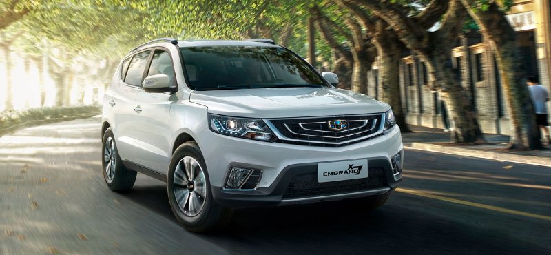 Geely Emgrand x7 салон