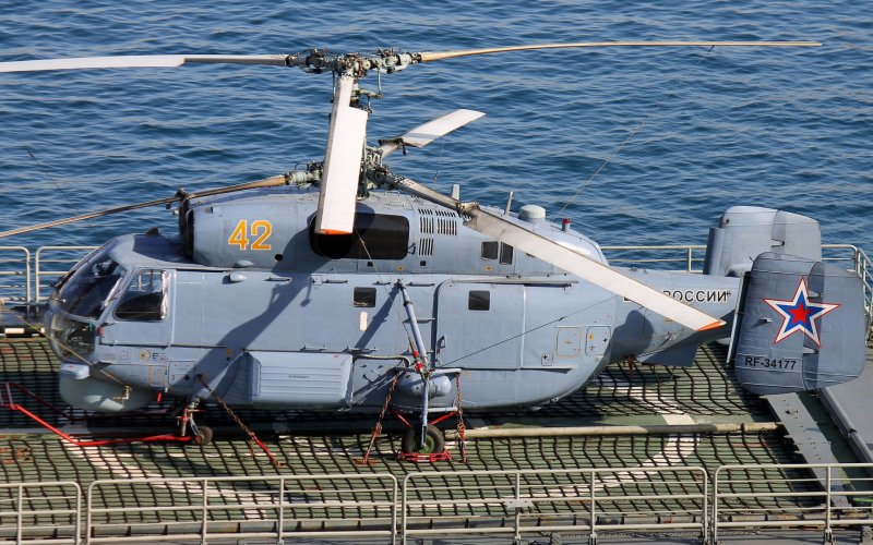 Вертолет противолодочный ка-27