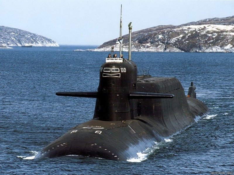 Подводная лодка акула проект 971