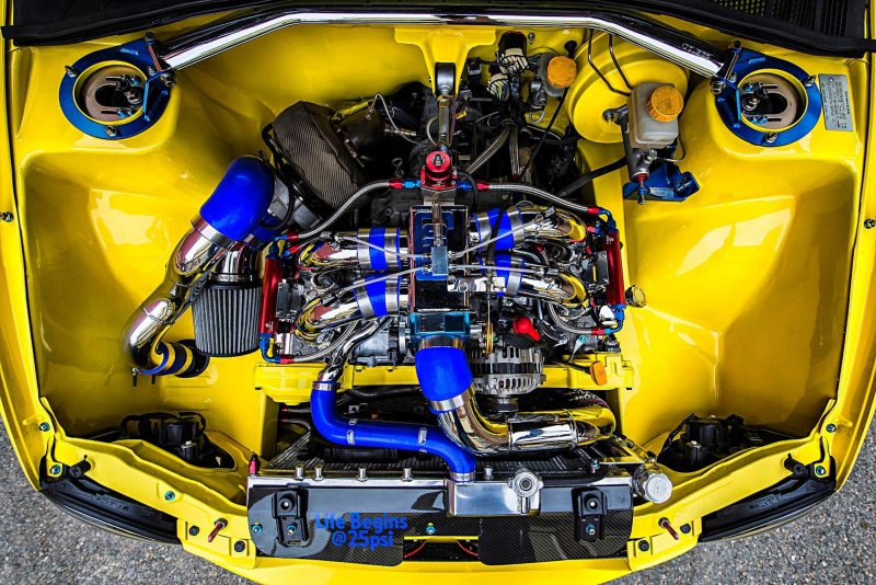 Оппозитный двигатель Субару WRX STI