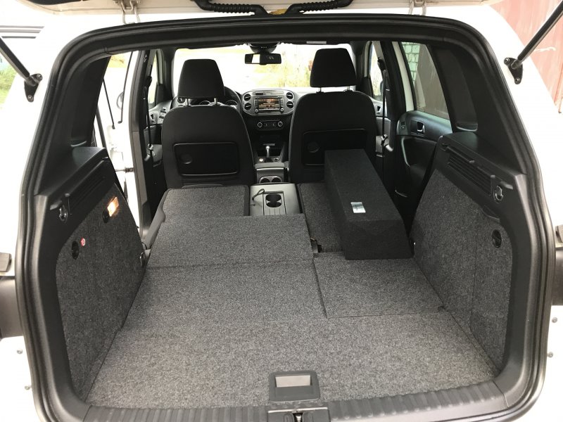 Tiguan 2012 багажник