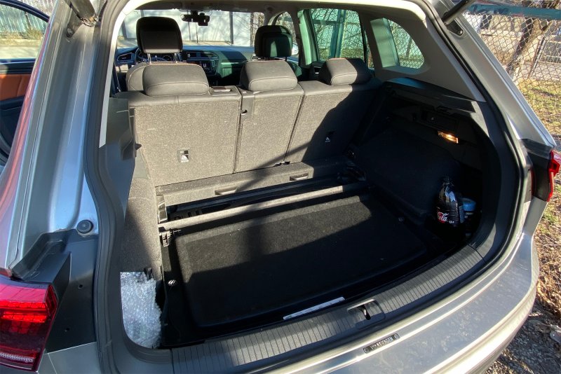 VW Tiguan 1 багажник