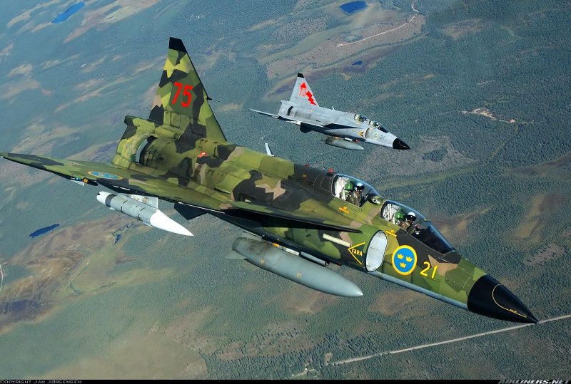 Saab Viggen самолет