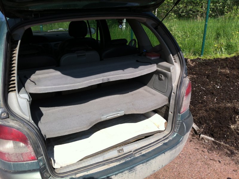 Renault Grand Scenic 2 багажник