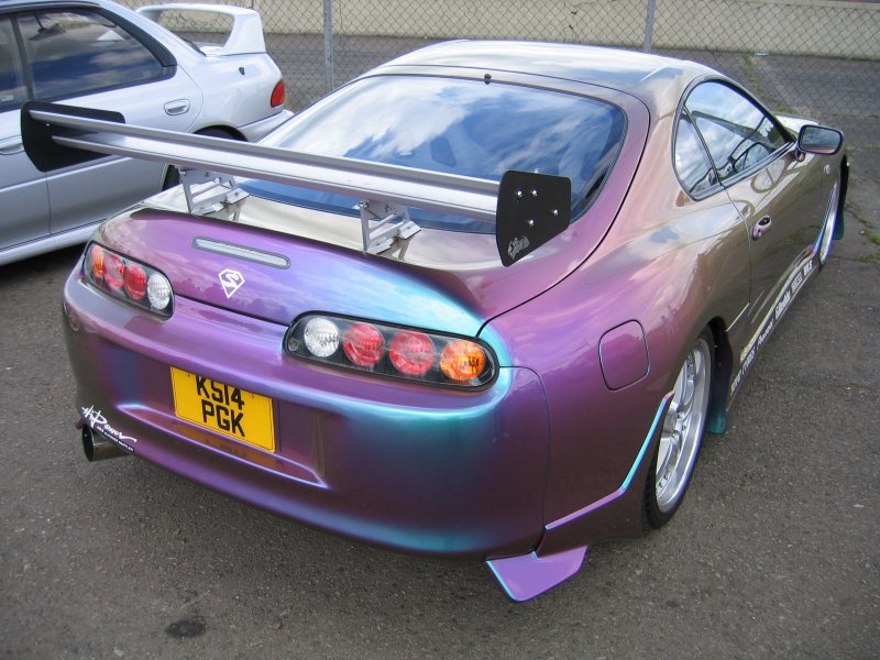 Перламутровый цвет Toyota Supra
