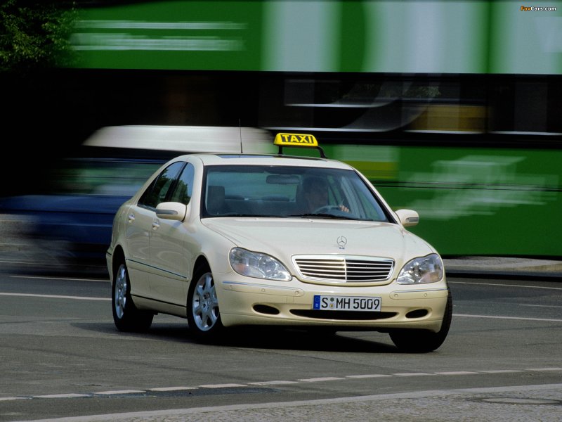 Mercedes w140 Taxi